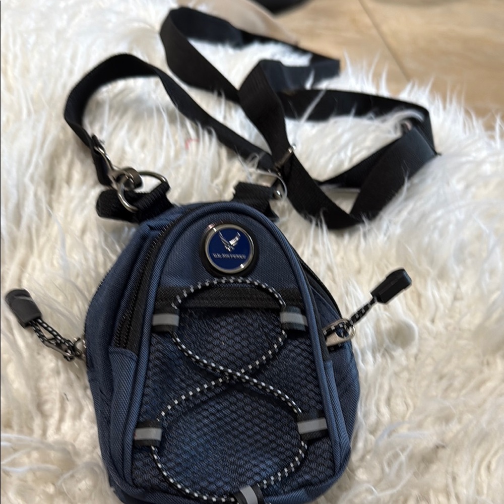 Blue Crossbody Bag